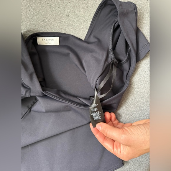 Aritzia Original Contour Squareneck Bodysuit Black Size XS - Picture 6 of 6